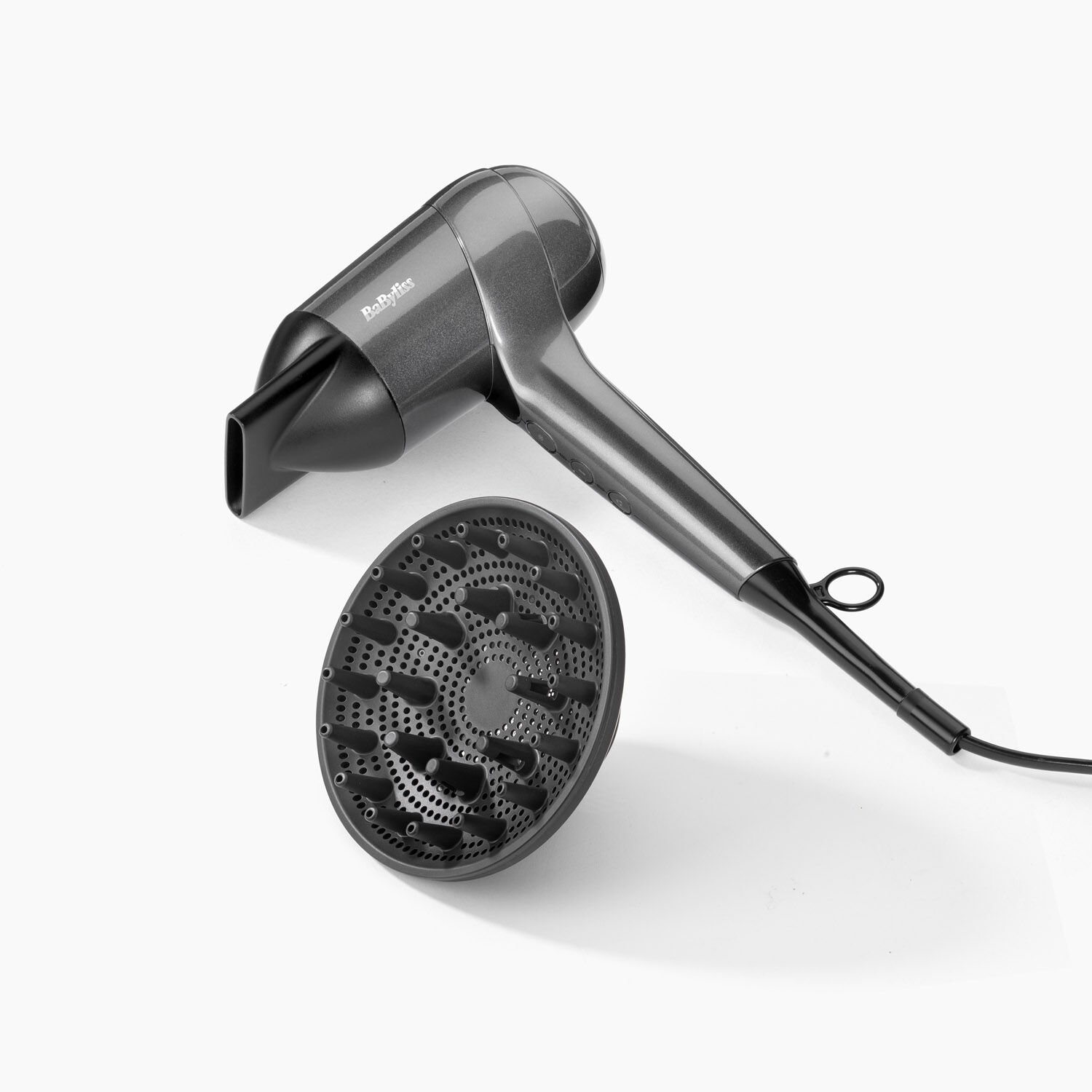 Asciugacapelli Titanium Shine 1600W Leggero e Compatto Motore Digitale High-Speed